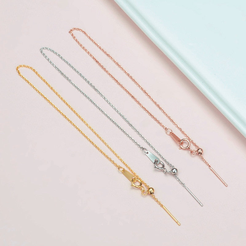 Stainless Steel Chain Birthstone Bracelet