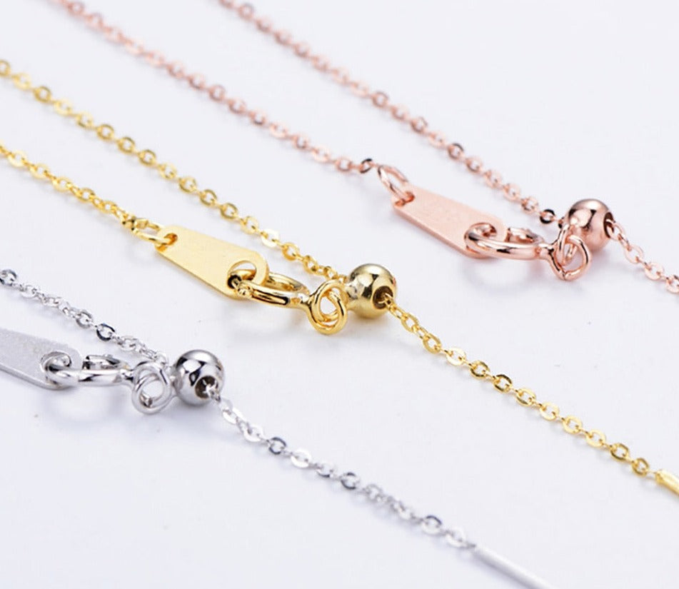 Stainless Steel Chain Birthstone Bracelet