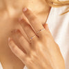 Stainless Steel Birthstone Rings
