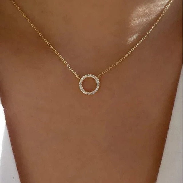 Assorted Trendy Minimalist Necklaces