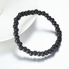 Men's Vintage Beaded and Leather Bracelets