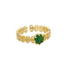 Adjustable Birthstone Rings