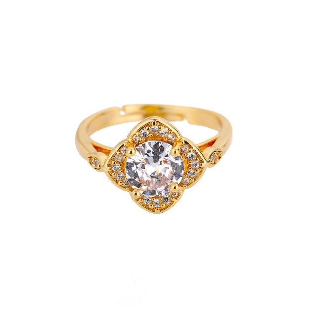 Adjustable Birthstone Rings