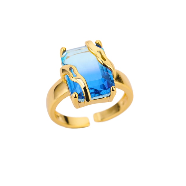 Adjustable Birthstone Rings