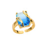 Adjustable Birthstone Rings