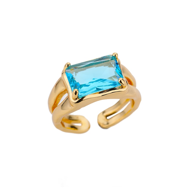 Adjustable Birthstone Rings