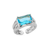 Adjustable Birthstone Rings