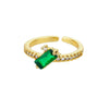 Adjustable Birthstone Rings