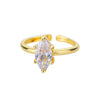 Adjustable Birthstone Rings