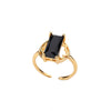 Adjustable Birthstone Rings