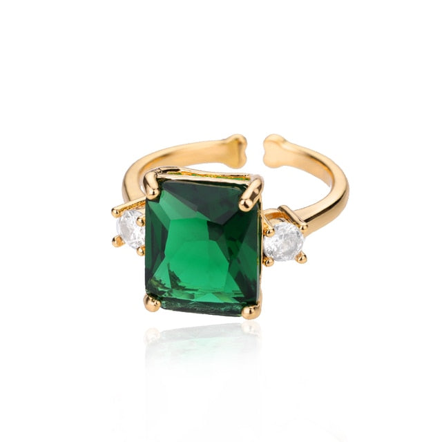 Adjustable Birthstone Rings