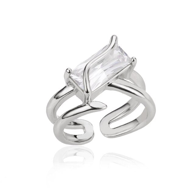 Adjustable Birthstone Rings