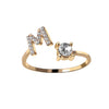 A-Z Initial Letter Adjustable Rings