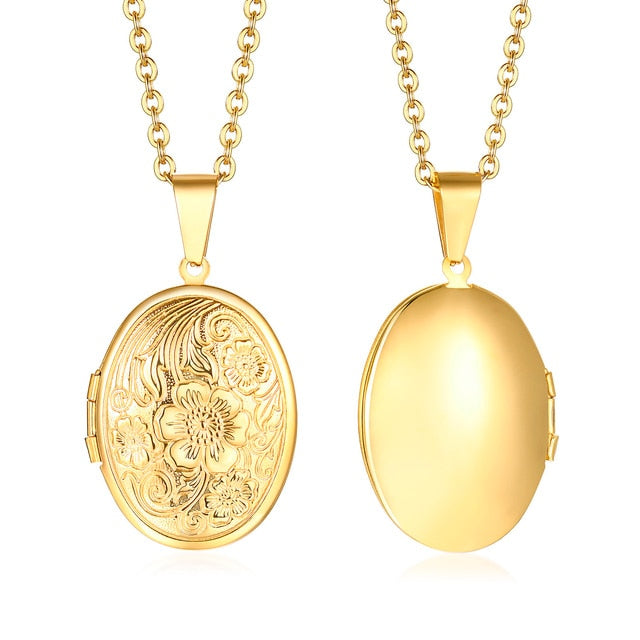 Vintage Love Locket Necklace