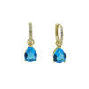 Birthstones Tear Drop Earrings