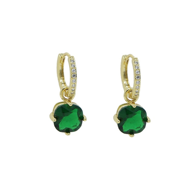 Birthstones Tear Drop Earrings