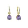 Birthstones Tear Drop Earrings