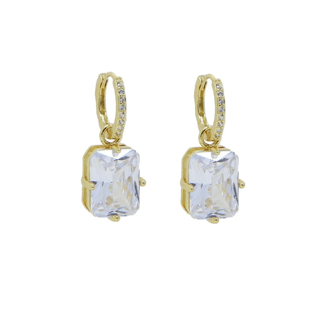 Birthstones Tear Drop Earrings